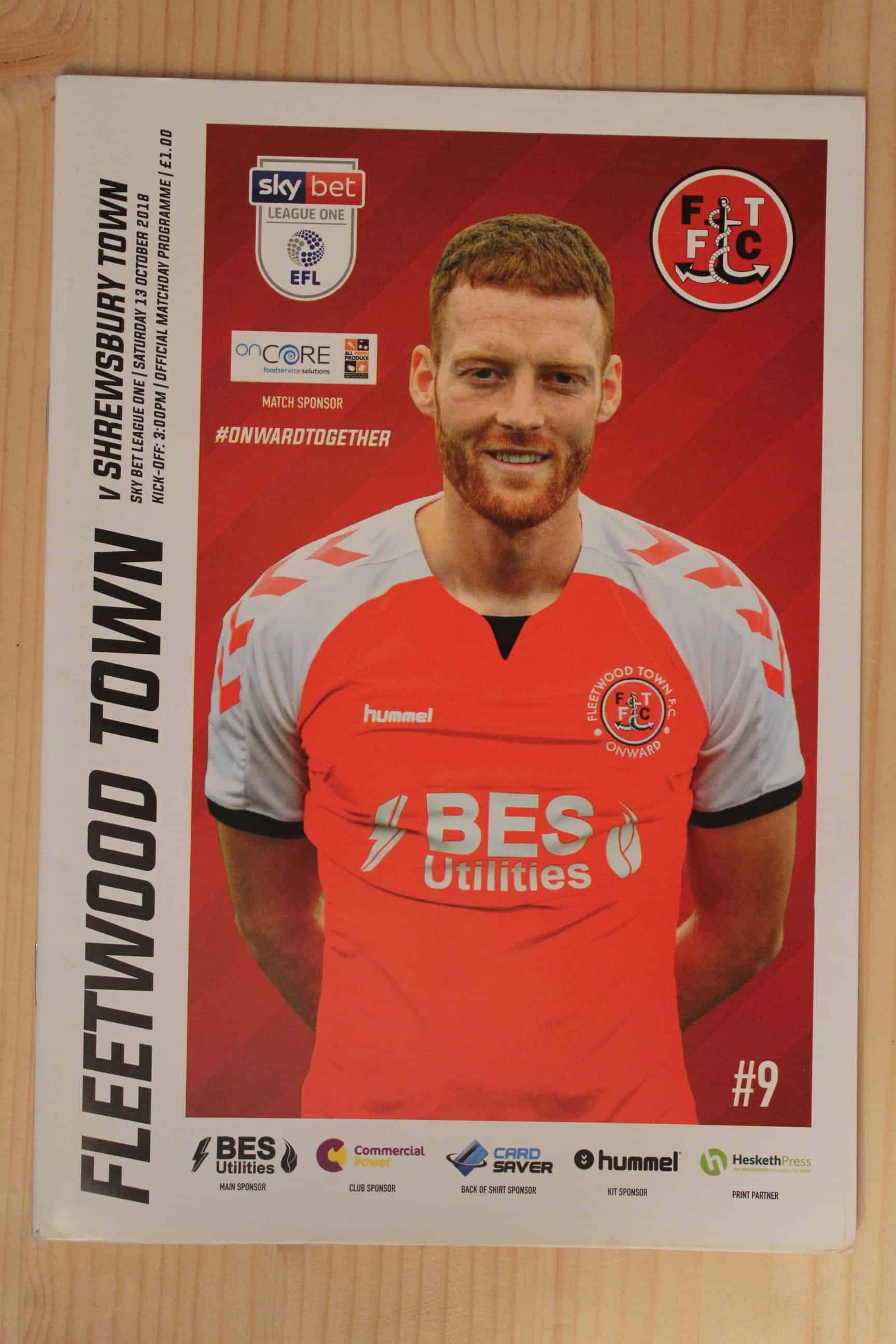 Fleetwood Town FC v Shrewsbury Town FC